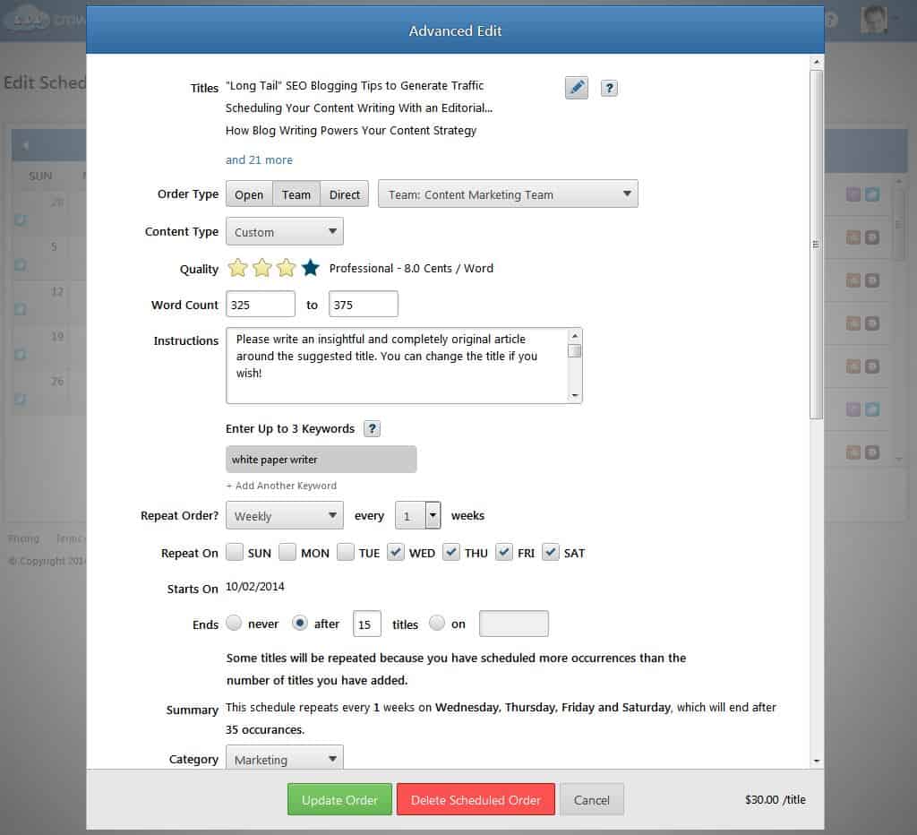 Advanced Series Edit
